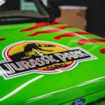 Jurassic Park promotional truck